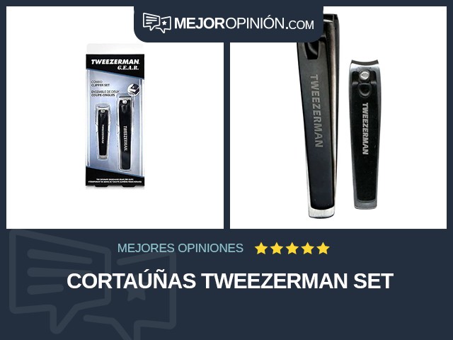 Cortaúñas Tweezerman Set