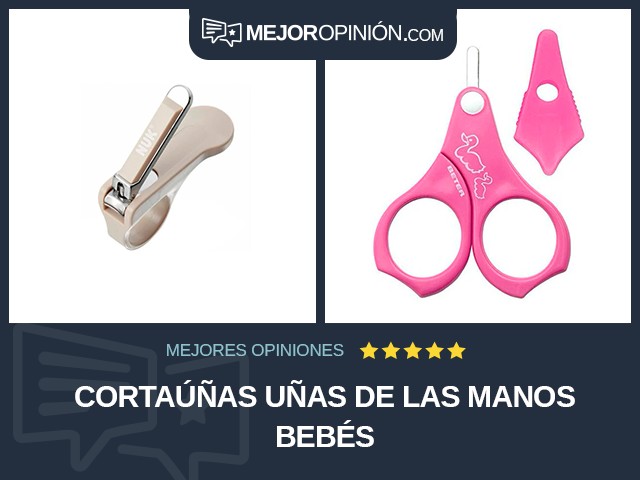 Cortaúñas Uñas de las manos Bebés