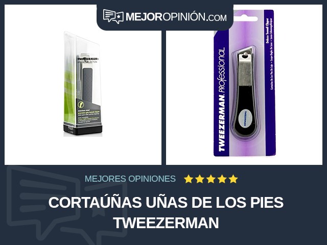 Cortaúñas Uñas de los pies Tweezerman