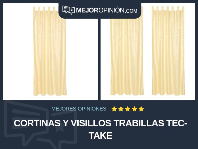 Cortinas y visillos Trabillas TecTake