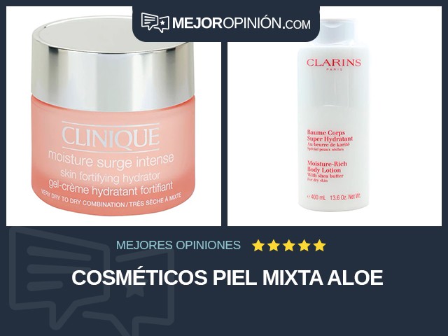 Cosméticos Piel mixta Aloe