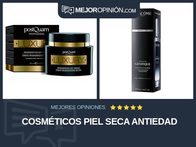 Cosméticos Piel seca Antiedad