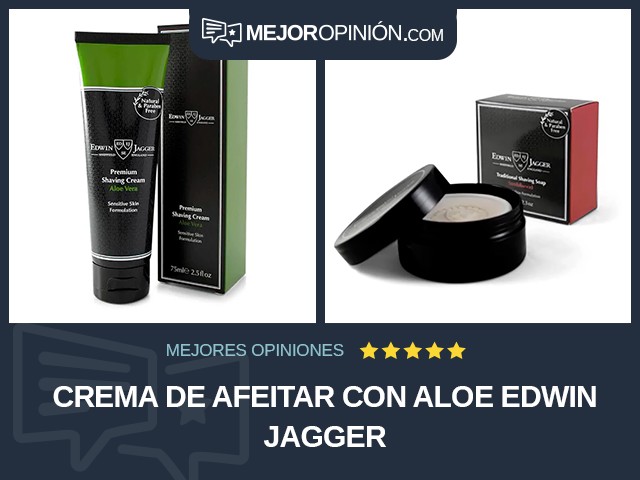 Crema de afeitar Con aloe Edwin Jagger