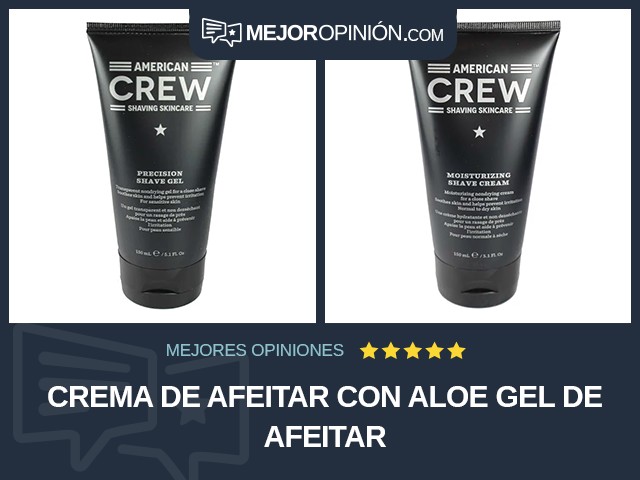 Crema de afeitar Con aloe Gel de afeitar