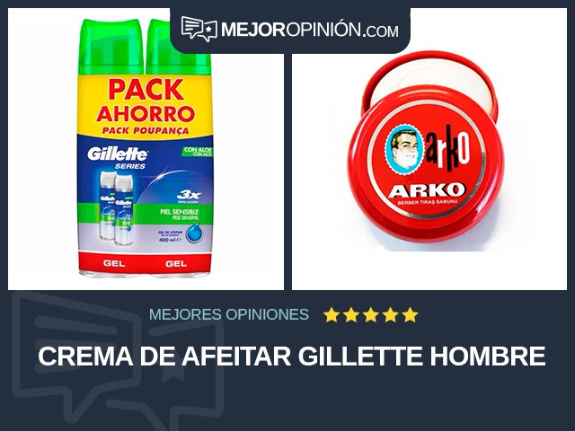 Crema de afeitar Gillette Hombre