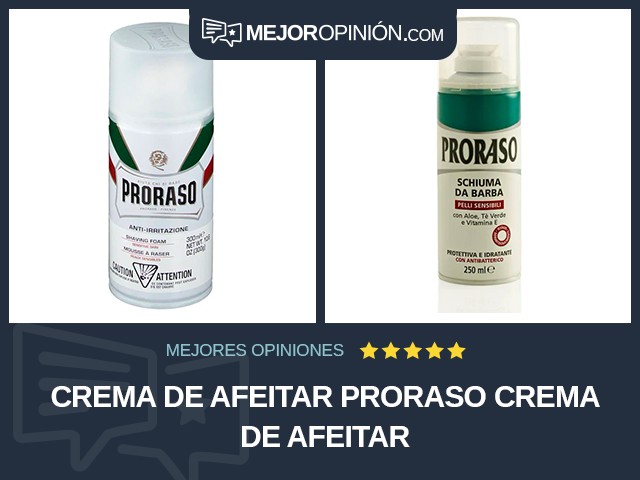 Crema de afeitar Proraso Crema de afeitar