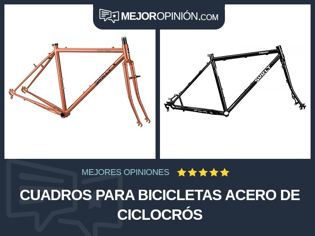 Cuadros para bicicletas Acero De ciclocrós