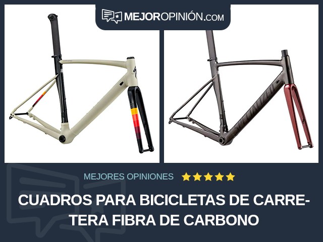 Cuadros para bicicletas De carretera Fibra de carbono