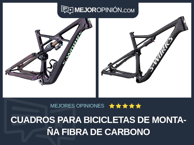 Cuadros para bicicletas De montaña Fibra de carbono