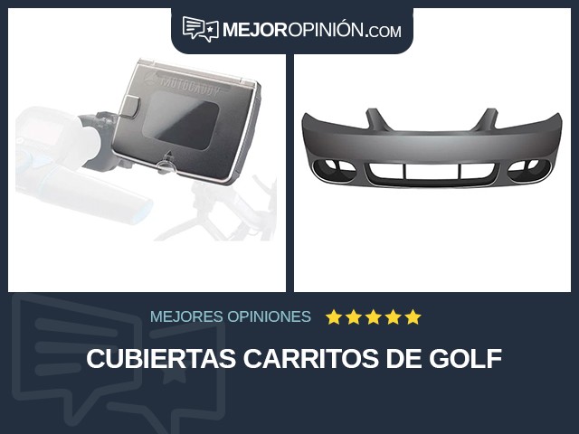 Cubiertas carritos de golf