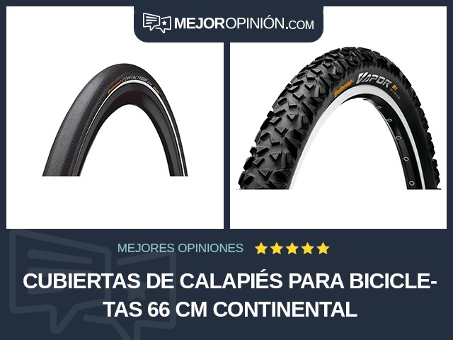 Cubiertas de calapiés para bicicletas 66 cm Continental