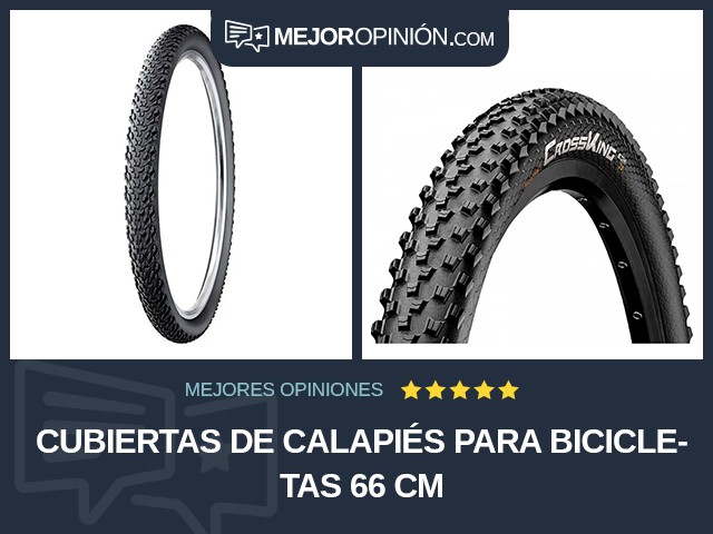 Cubiertas de calapiés para bicicletas 66 cm