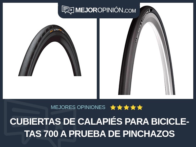 Cubiertas de calapiés para bicicletas 700 A prueba de pinchazos