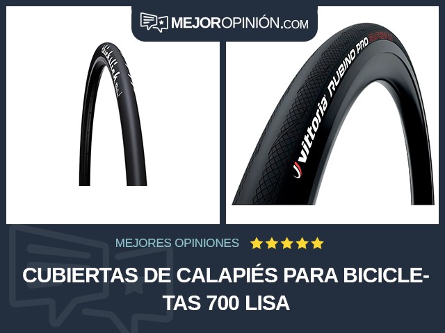 Cubiertas de calapiés para bicicletas 700 Lisa