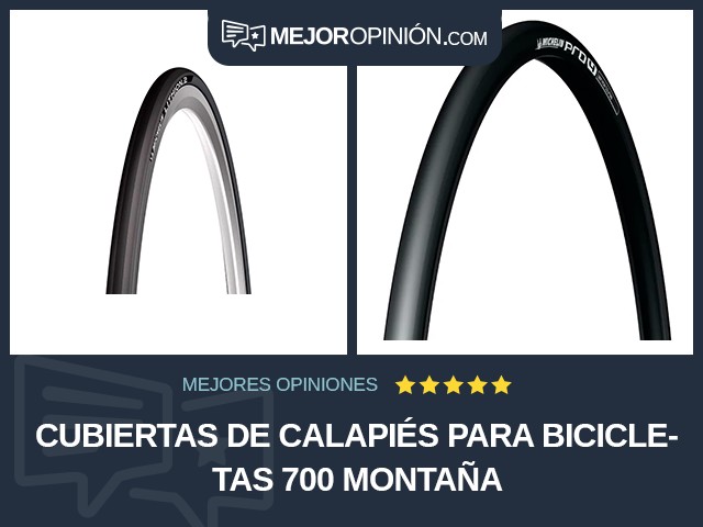 Cubiertas de calapiés para bicicletas 700 Montaña