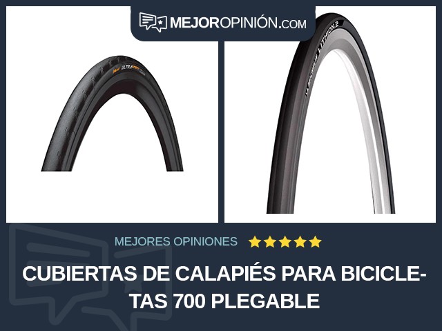 Cubiertas de calapiés para bicicletas 700 Plegable