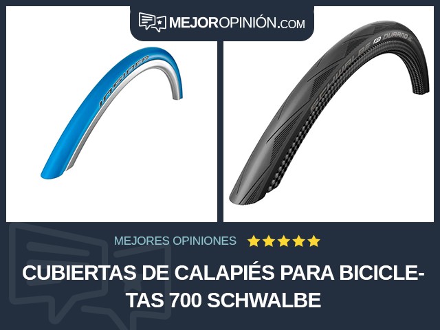 Cubiertas de calapiés para bicicletas 700 Schwalbe