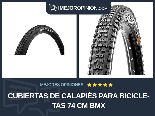 Cubiertas de calapiés para bicicletas 74 cm BMX