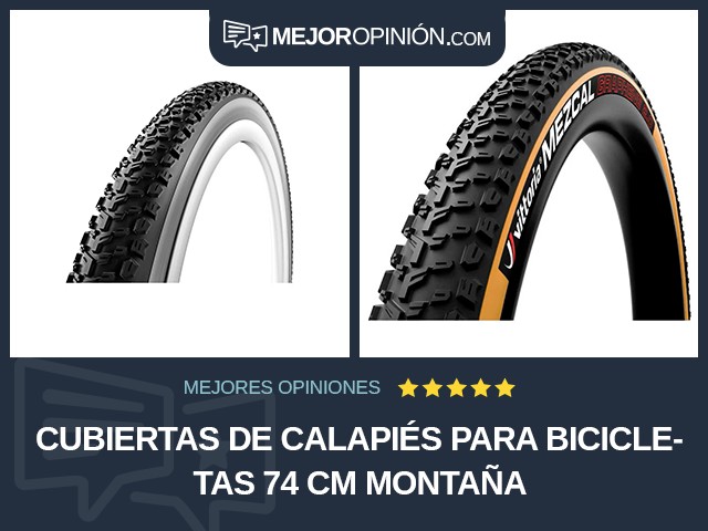 Cubiertas de calapiés para bicicletas 74 cm Montaña