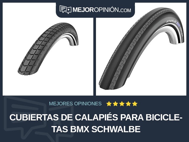 Cubiertas de calapiés para bicicletas BMX Schwalbe