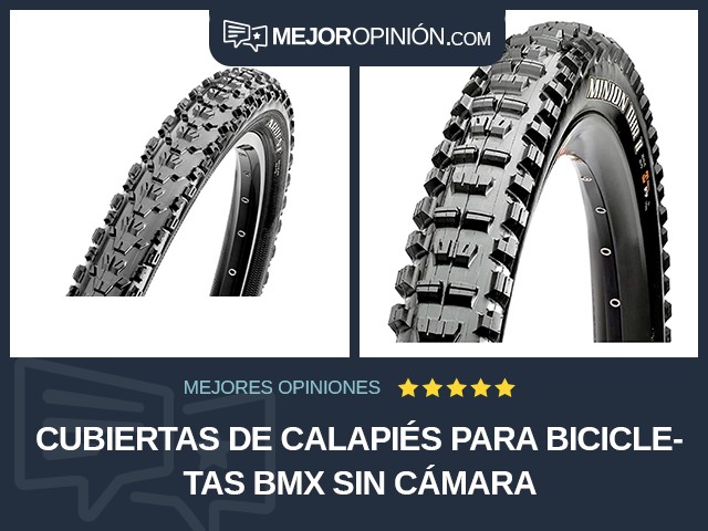 Cubiertas de calapiés para bicicletas BMX Sin cámara