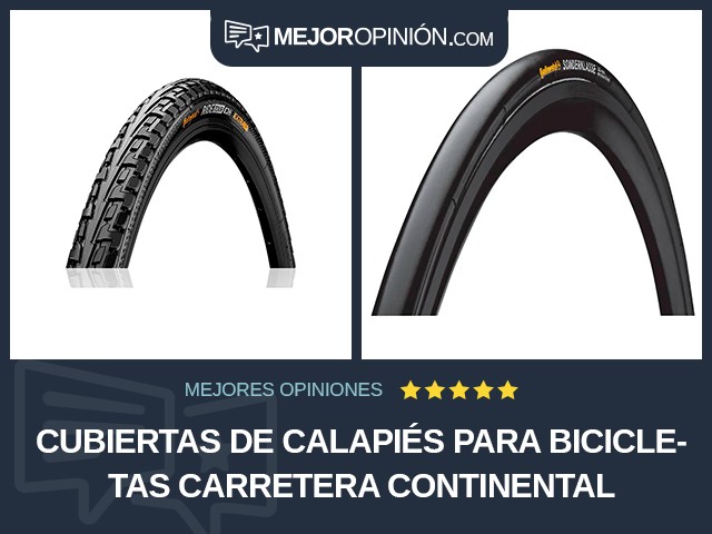 Cubiertas de calapiés para bicicletas Carretera Continental