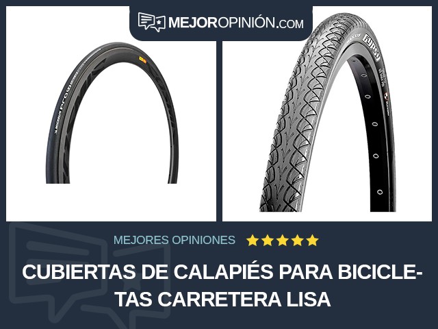 Cubiertas de calapiés para bicicletas Carretera Lisa