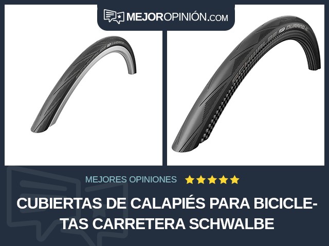 Cubiertas de calapiés para bicicletas Carretera Schwalbe