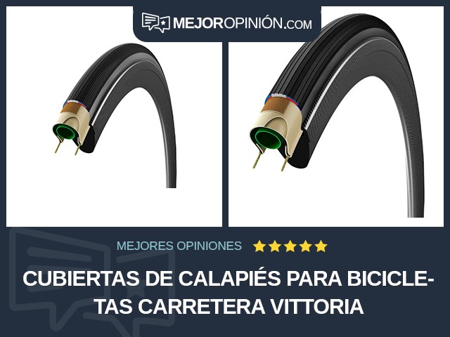 Cubiertas de calapiés para bicicletas Carretera Vittoria