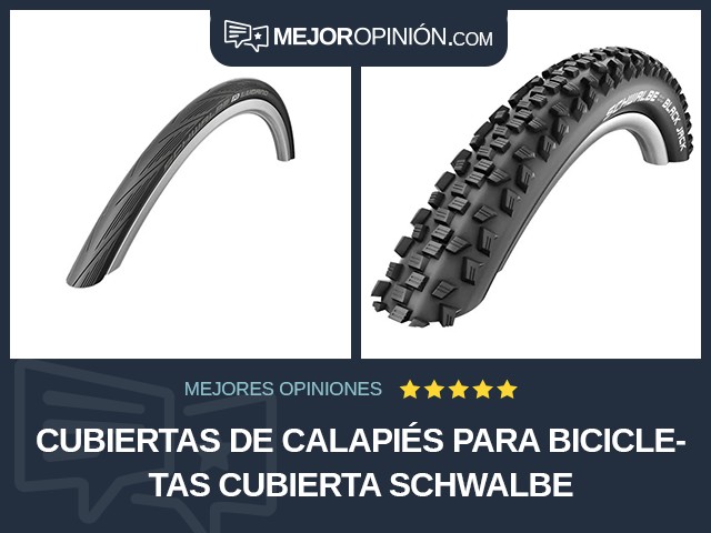 Cubiertas de calapiés para bicicletas Cubierta Schwalbe