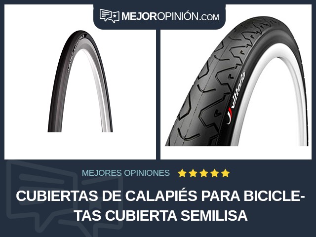 Cubiertas de calapiés para bicicletas Cubierta Semilisa