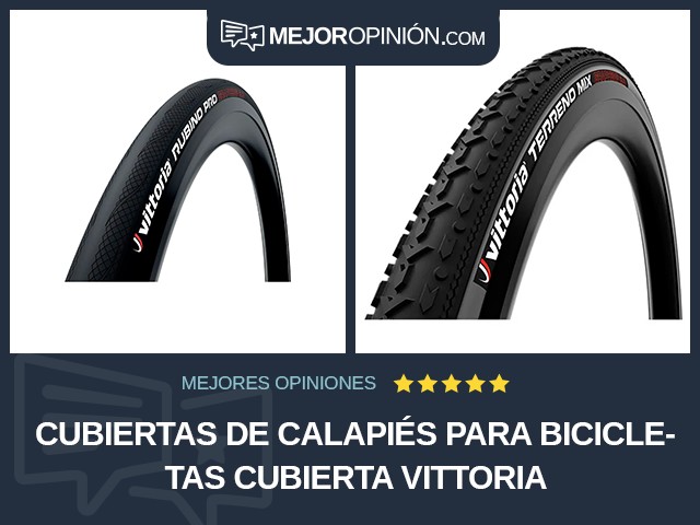 Cubiertas de calapiés para bicicletas Cubierta Vittoria