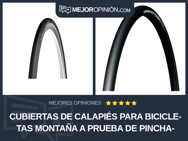 Cubiertas de calapiés para bicicletas Montaña A prueba de pinchazos