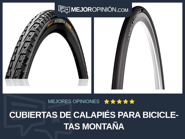 Cubiertas de calapiés para bicicletas Montaña