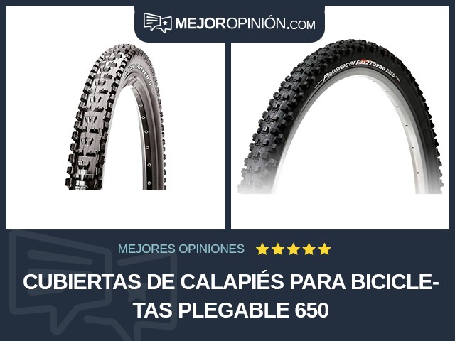 Cubiertas de calapiés para bicicletas Plegable 650