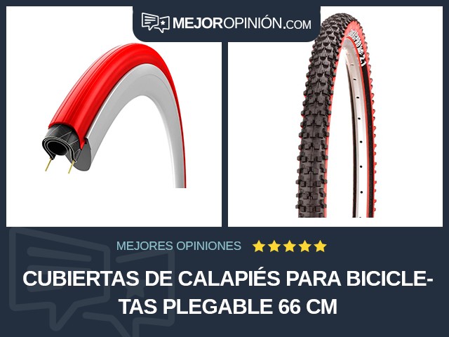 Cubiertas de calapiés para bicicletas Plegable 66 cm