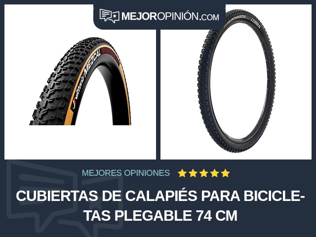 Cubiertas de calapiés para bicicletas Plegable 74 cm