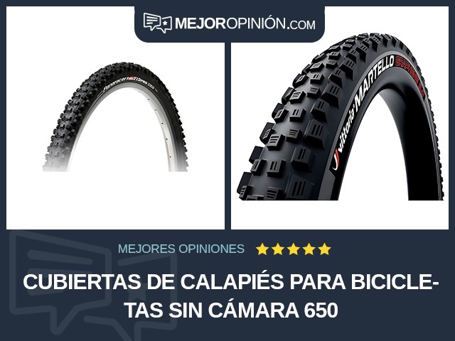 Cubiertas de calapiés para bicicletas Sin cámara 650