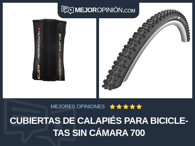 Cubiertas de calapiés para bicicletas Sin cámara 700