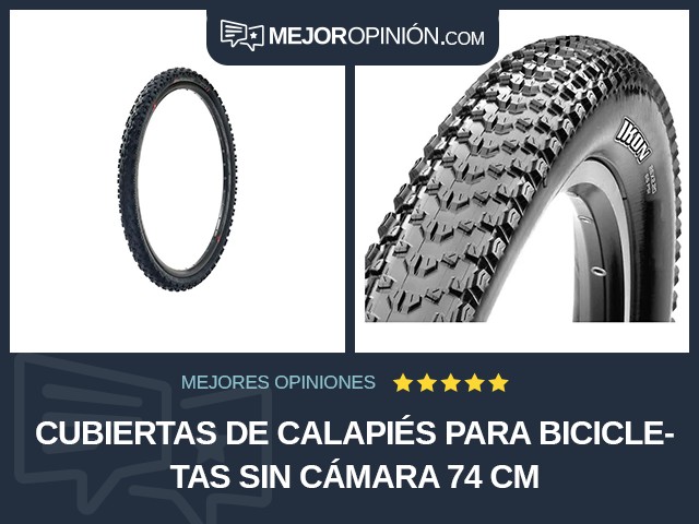 Cubiertas de calapiés para bicicletas Sin cámara 74 cm