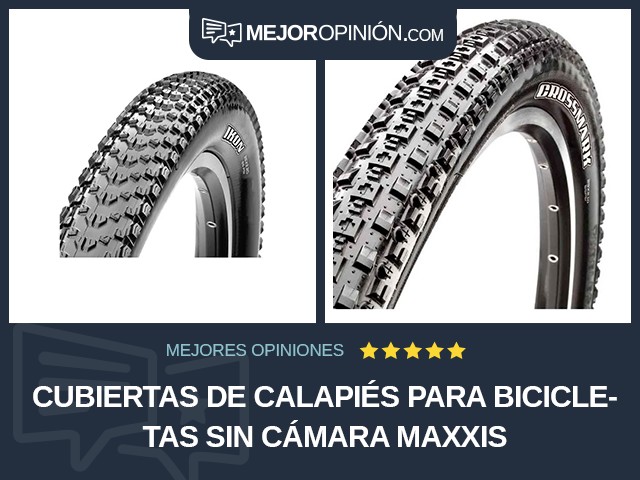 Cubiertas de calapiés para bicicletas Sin cámara Maxxis