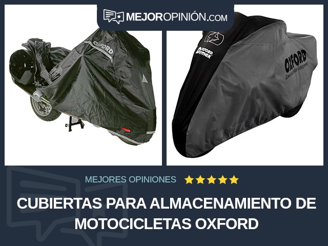 Cubiertas para almacenamiento de motocicletas Oxford