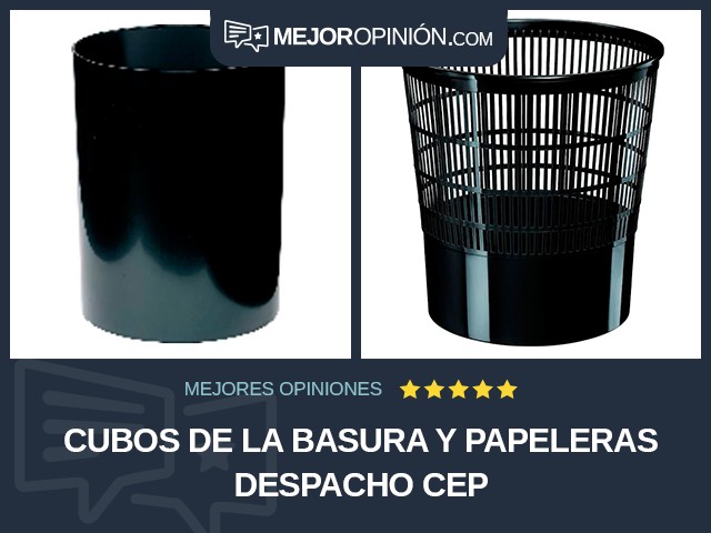 Cubos de la basura y papeleras Despacho CEP