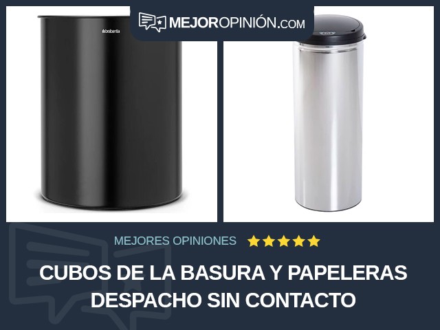 Cubos de la basura y papeleras Despacho Sin contacto