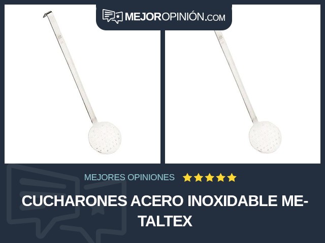 Cucharones Acero inoxidable Metaltex