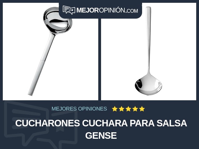 Cucharones Cuchara para salsa Gense