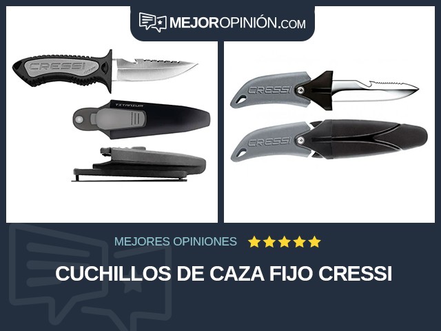 Cuchillos de caza Fijo Cressi