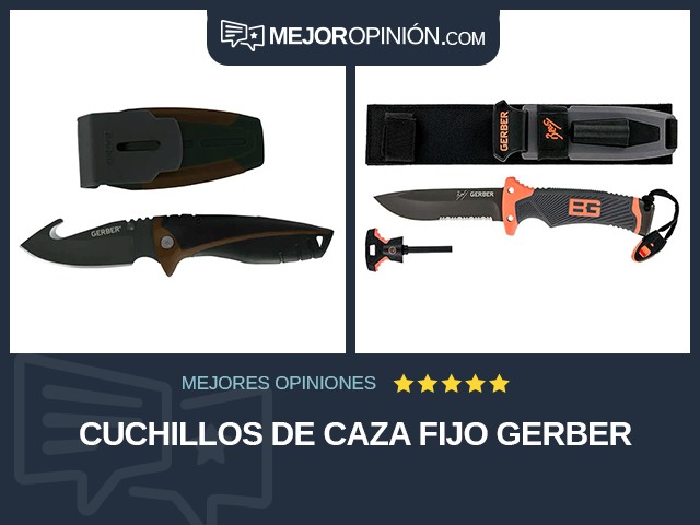 Cuchillos de caza Fijo Gerber