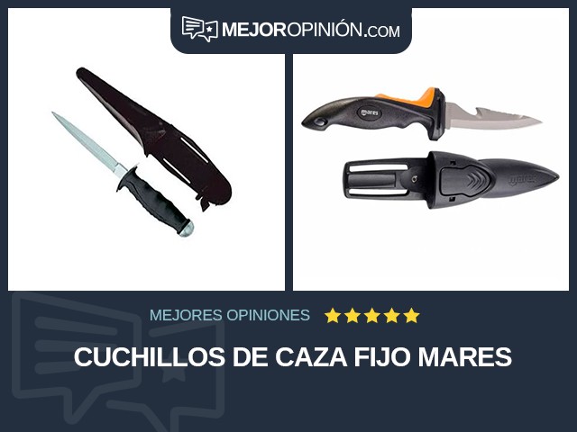 Cuchillos de caza Fijo Mares