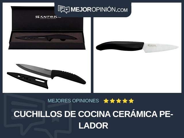 Cuchillos de cocina Cerámica Pelador